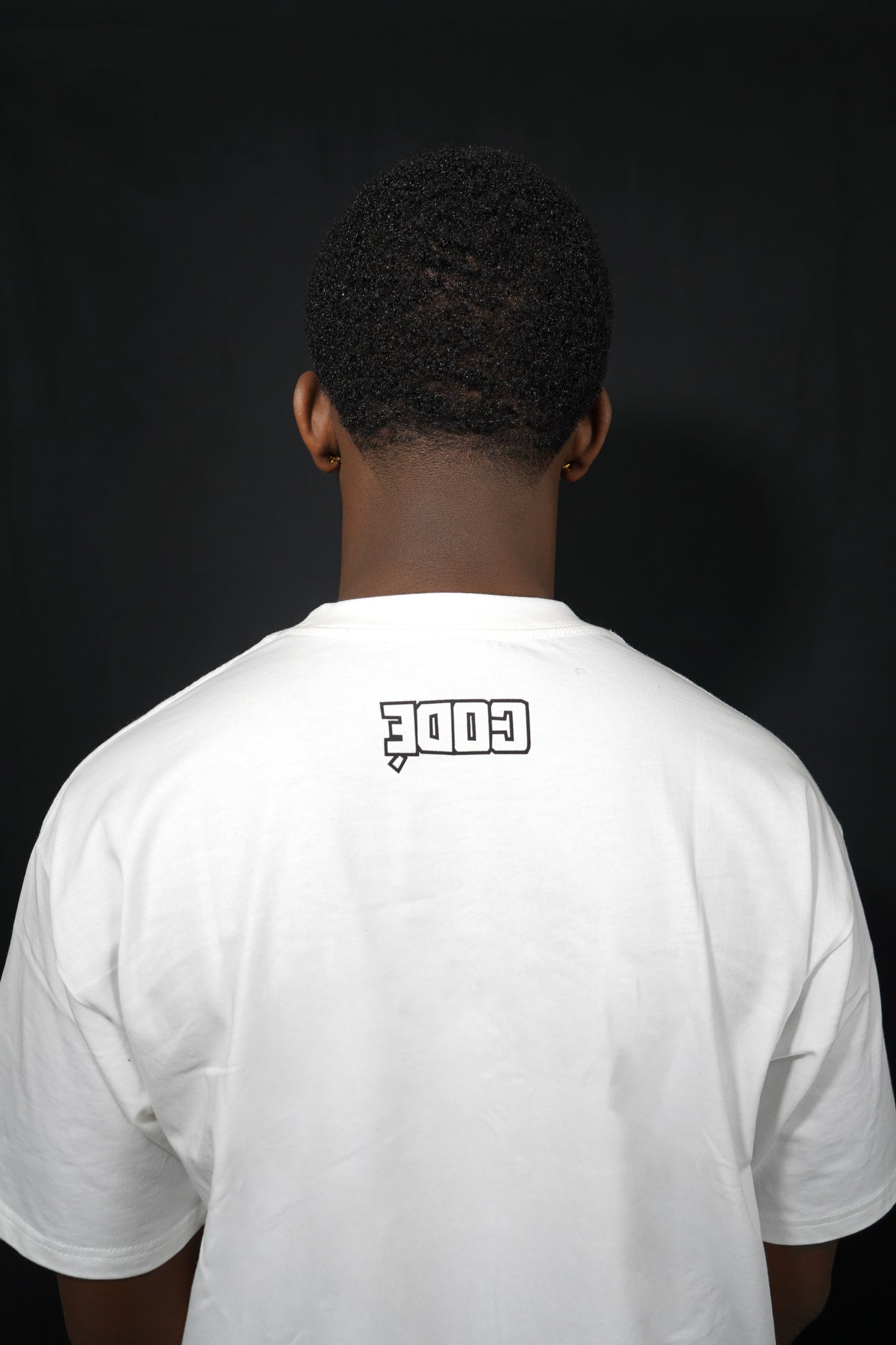 CODÉ Worldmap T-shirt White