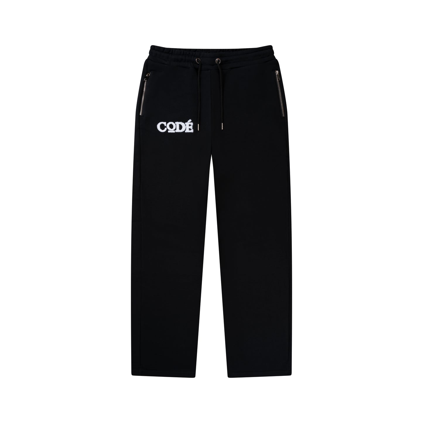 CODÉ Wide-Leg Joggers Black